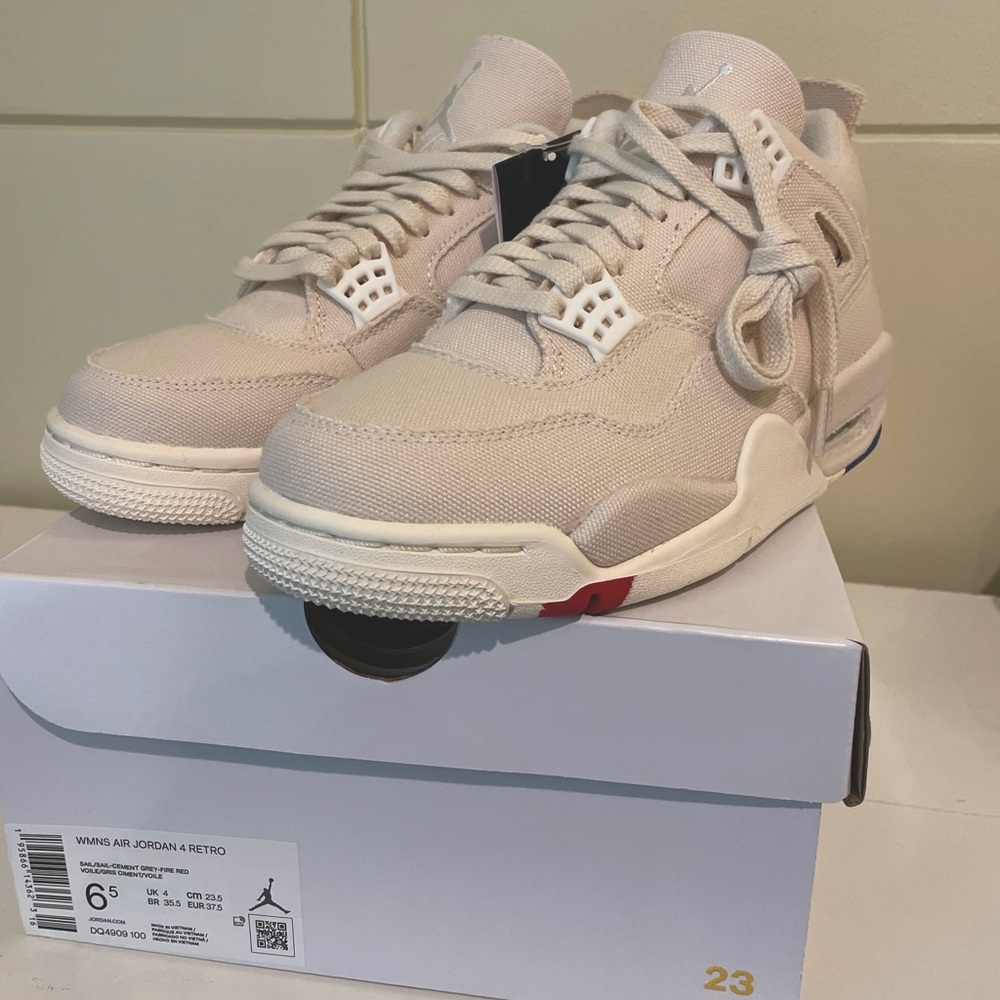 Jordan 4 Retro Blank Canvas
